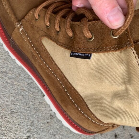 MEN's Scotch & Soda Mesh and Suede Boot - Size 12 - Picture 9 of 9